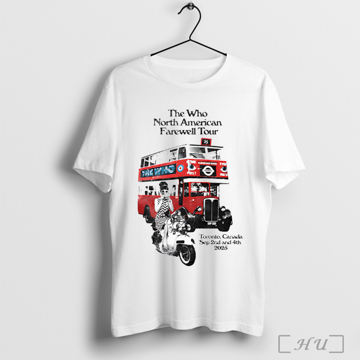 Officials The Who North American Farewell Tour Toronto On 2025 T Shirt
