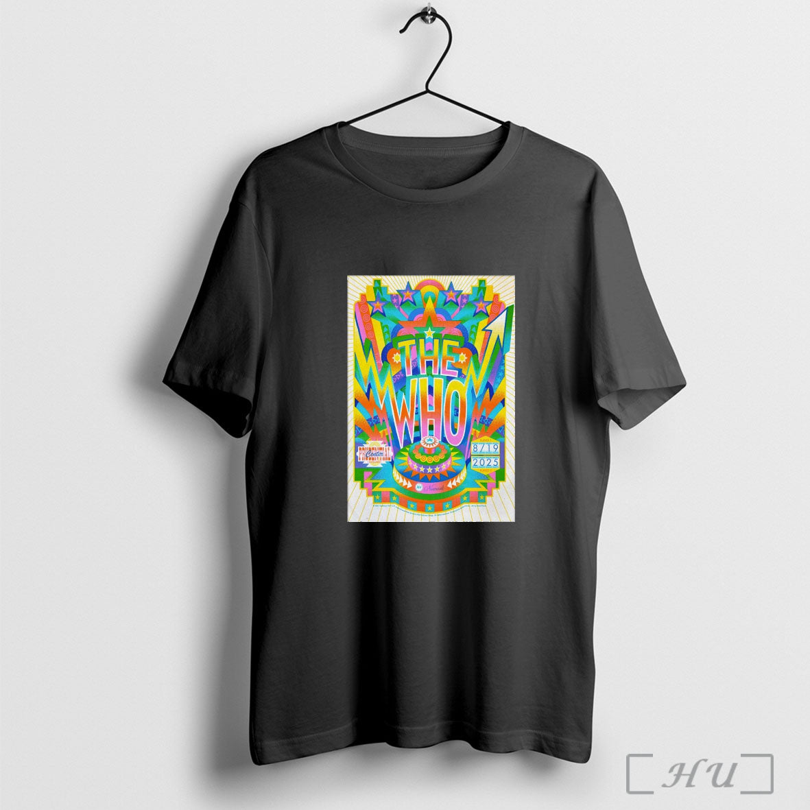 Officials The Who September 19 2025 Hollywood Ca Hollywood Bowl T Shirt