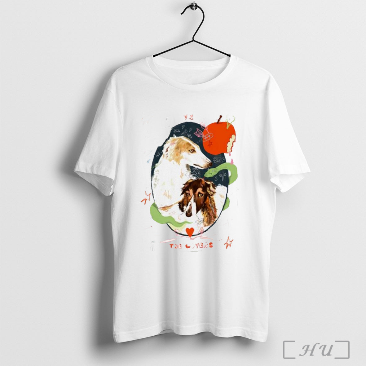 Officials The Lovers Campaigns Dogs Graphic T Shirt