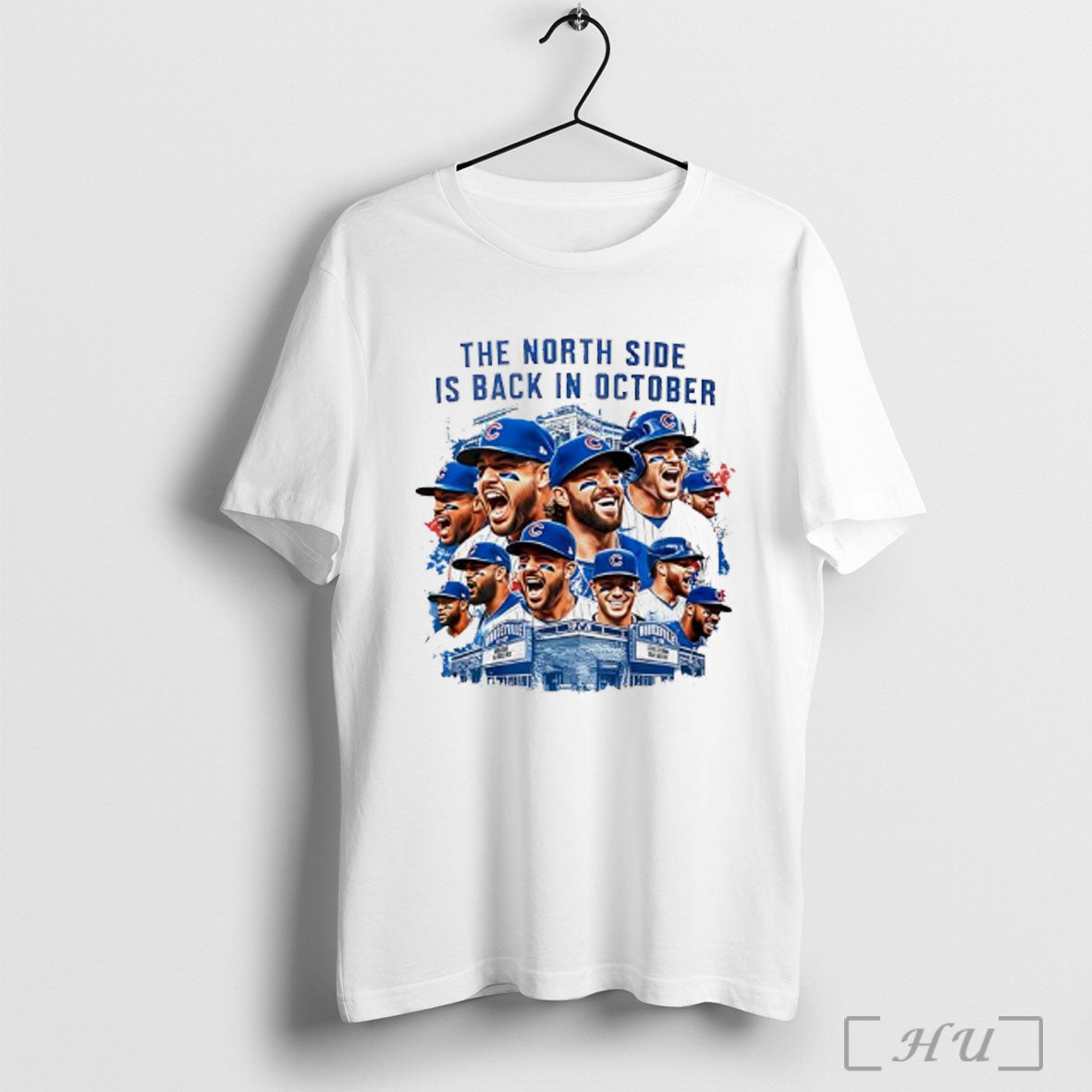Officials The North Side Is Back In October Chicago Cubs T Shirt