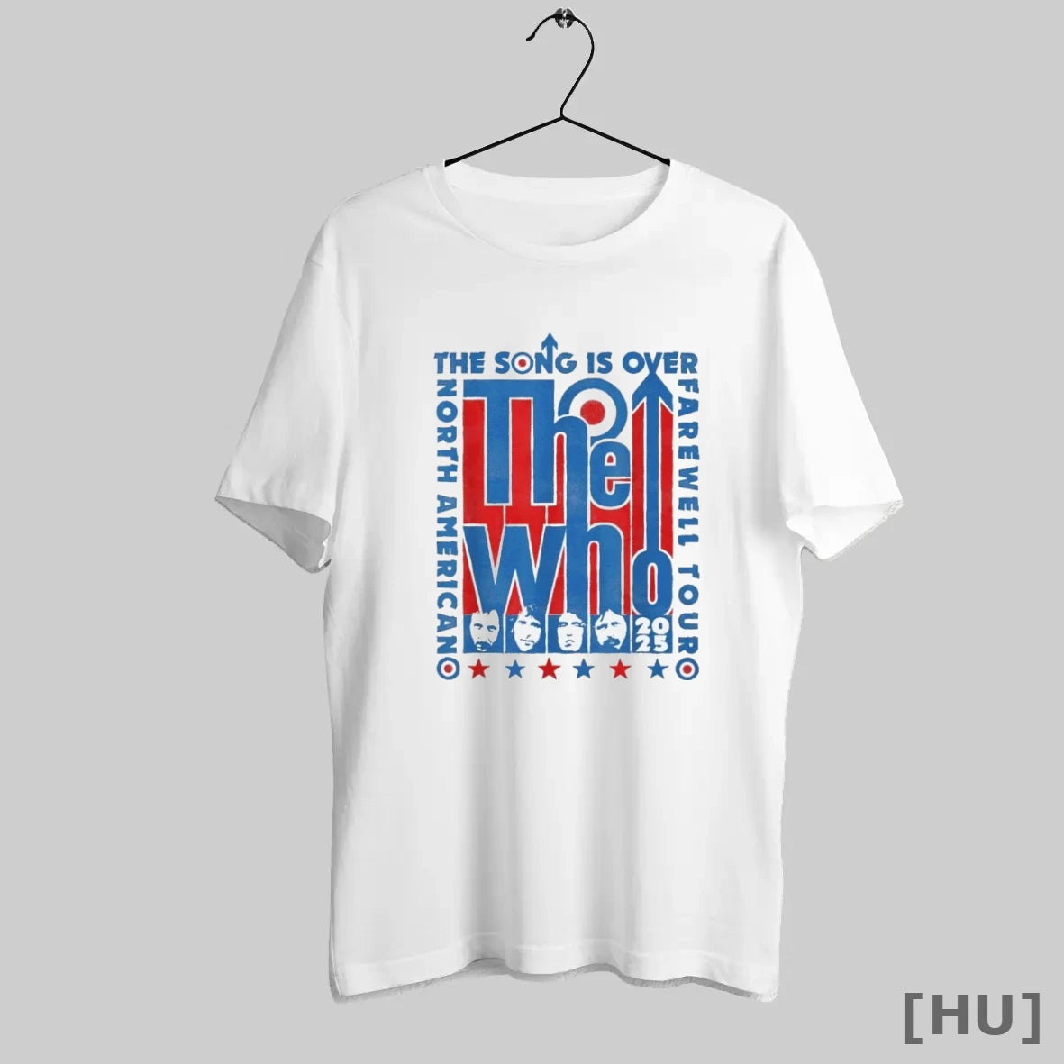 Officials The Song Is Over North American Farewell Tour 2025 T Shirt