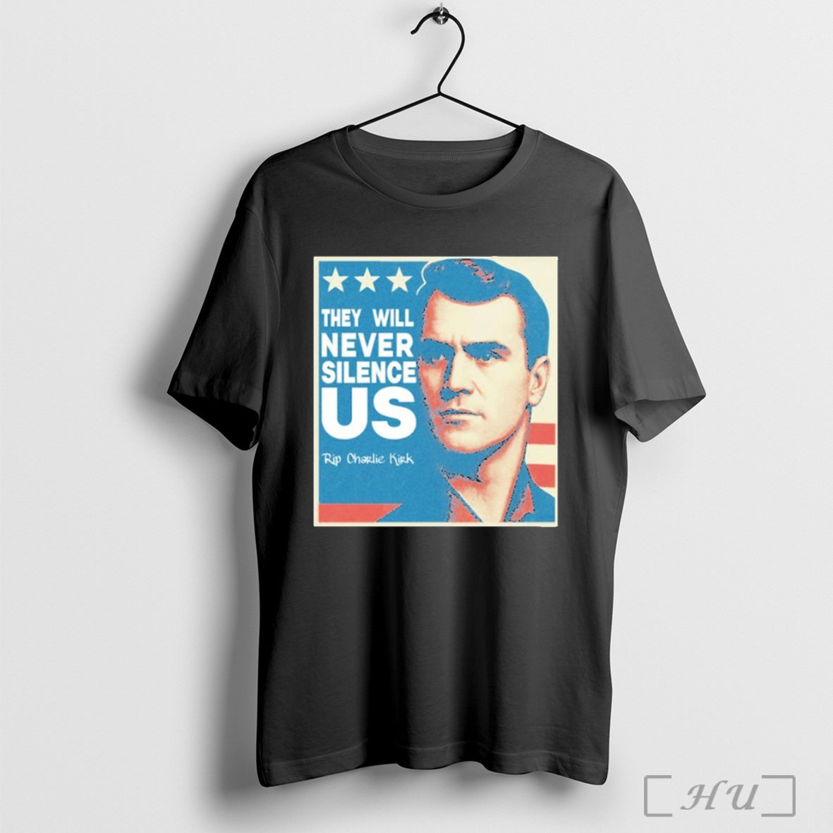 Officials They Will Never Silence Us Rip Charlie Kirk T Shirt