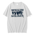 Officials Theyre All Lying You All Know It Political Protest Tee Premium T Shirt