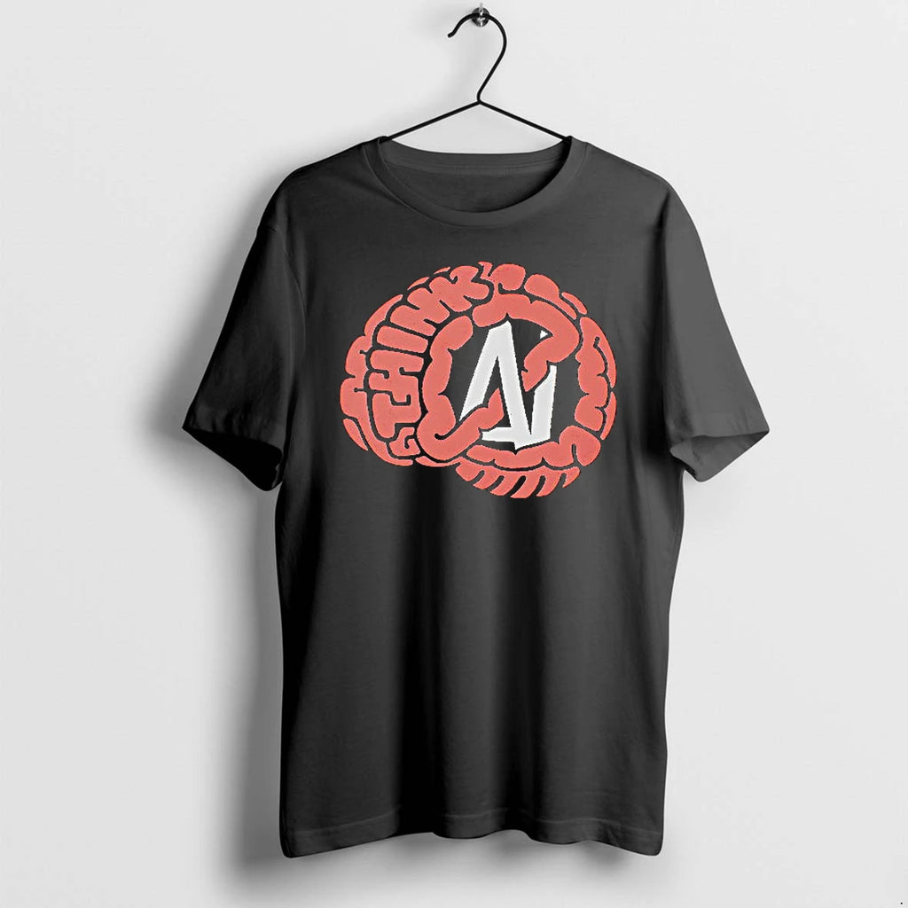 Officials Think Ai Brain Logo Premium T Shirt