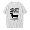 Officials This Home Protected By The Good Lord And A Dachshund Tee