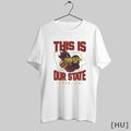 Officials This Is Our State Iowa State Cyclones Ames Ia Map T Shirt
