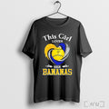 Officials This Girl Loves Her Savannah Bananas Heart Diamond T Shirt