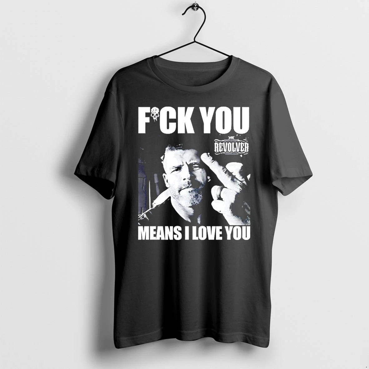 Officials Tim Kennedy Revolver Fuck You Means I Love You Premium T Shirt