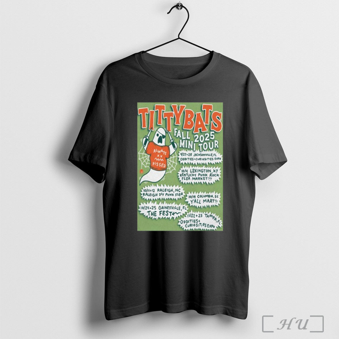 Officials Tittybats Fall 2025 Mini Tour T Shirt