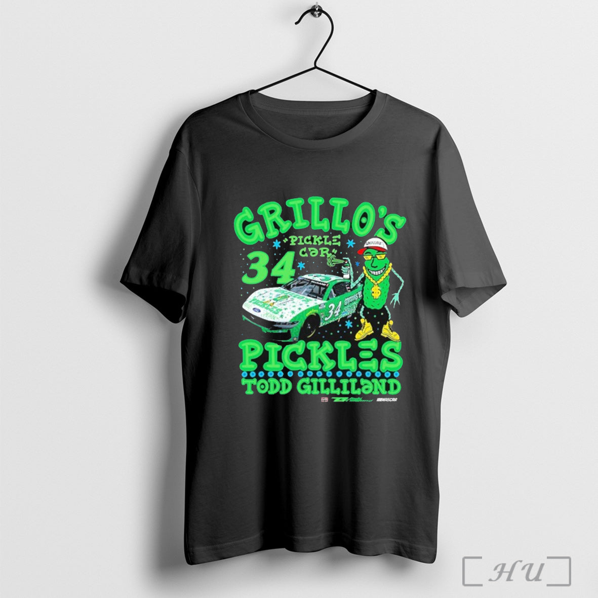 Officials Todd Gilliland Front Row Motorsports Grillos Pickles Nascar T Shirt