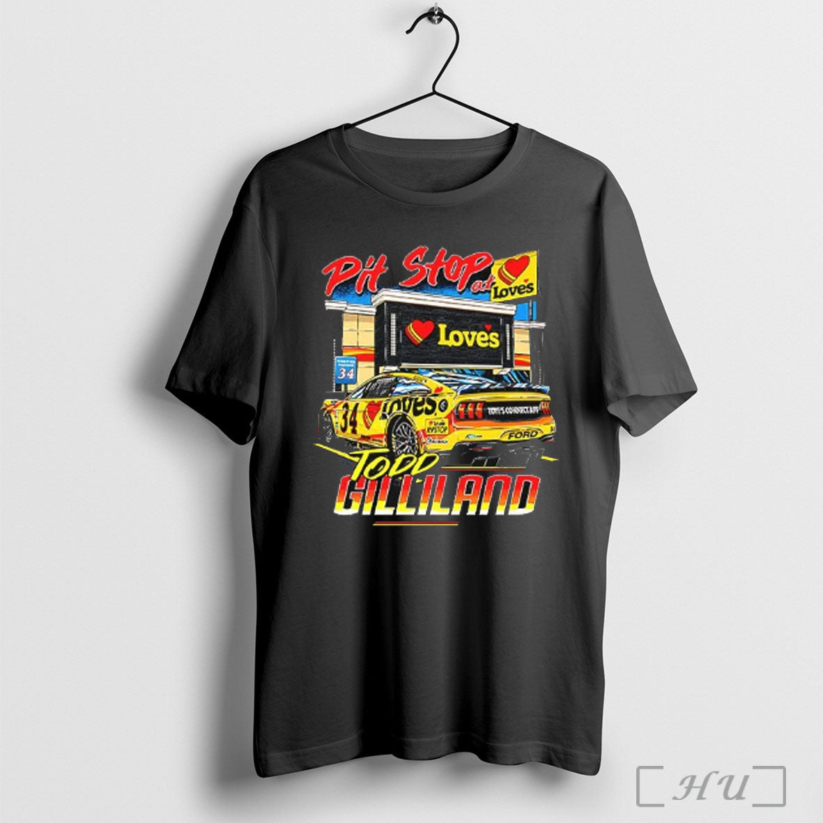 Officials Todd Gillland 34 Pitt Stop At Loves Shirt
