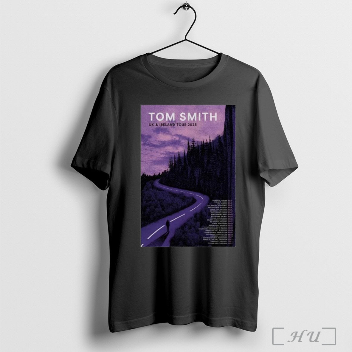 Officials Tom Smith Poster Uk And Ireland Tour 2025 T Shirt
