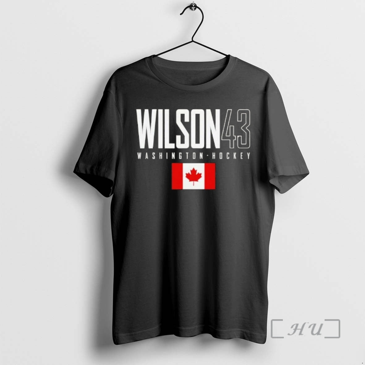 Officials Tom Wilson 43 Washington Capitals Canada Flag Elite
