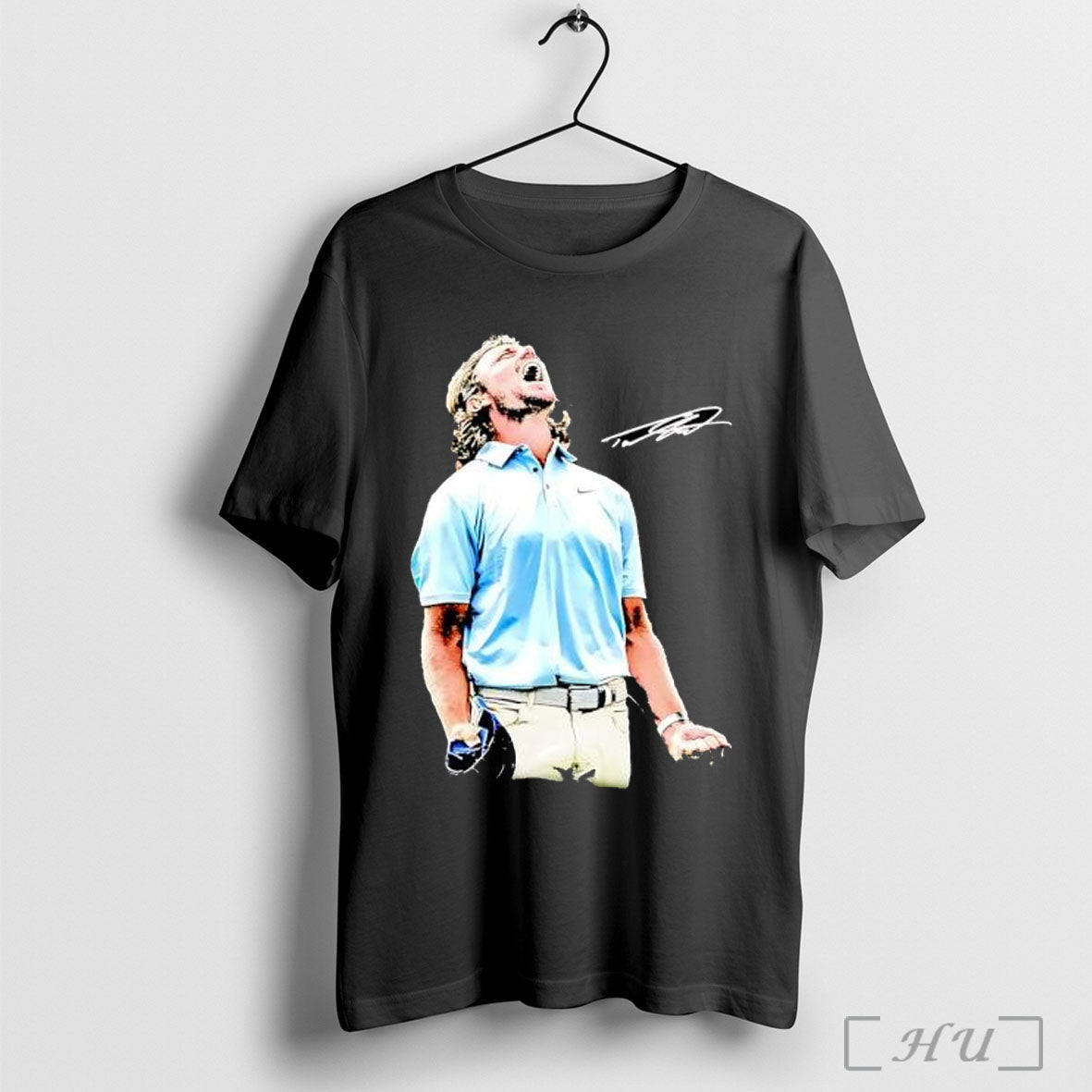 Officials Tommy Fleetwood Pgatour Championship Signature T Shirt