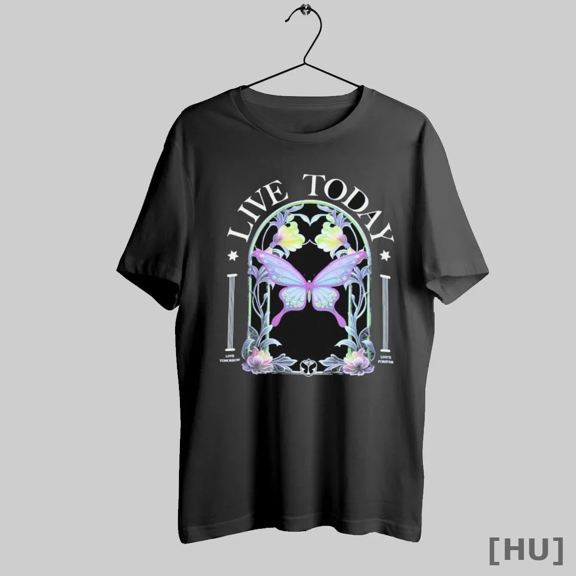 Officials Tomorrowland Butterfly Live Today Love Unite Forever T Shirt