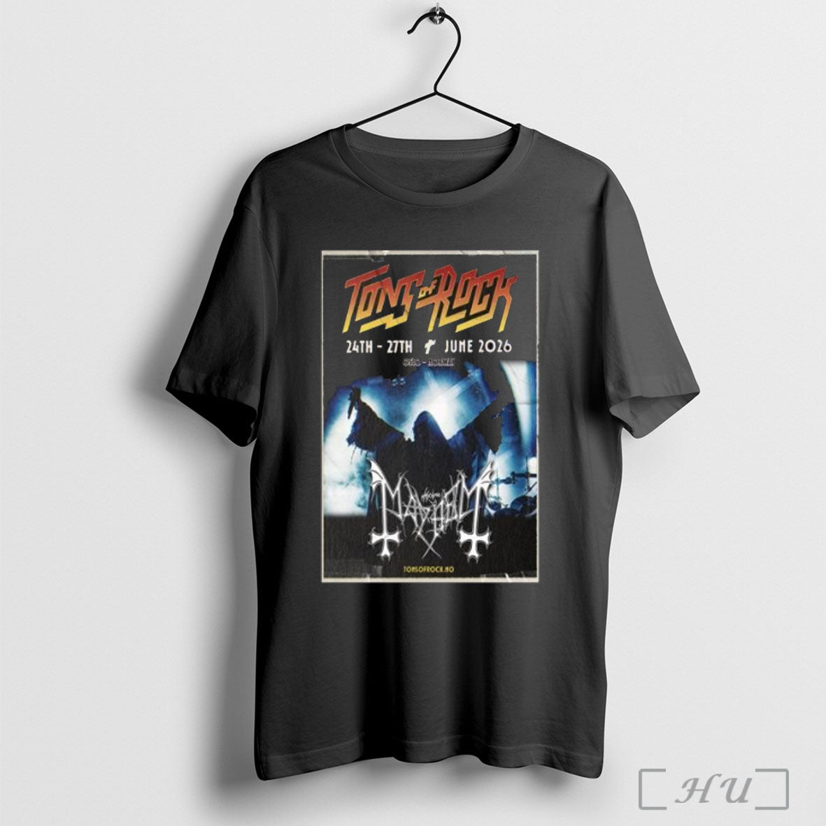 Officials Tons Of Rock Oslo Norway June 24 27 2026 Concert T Shirt
