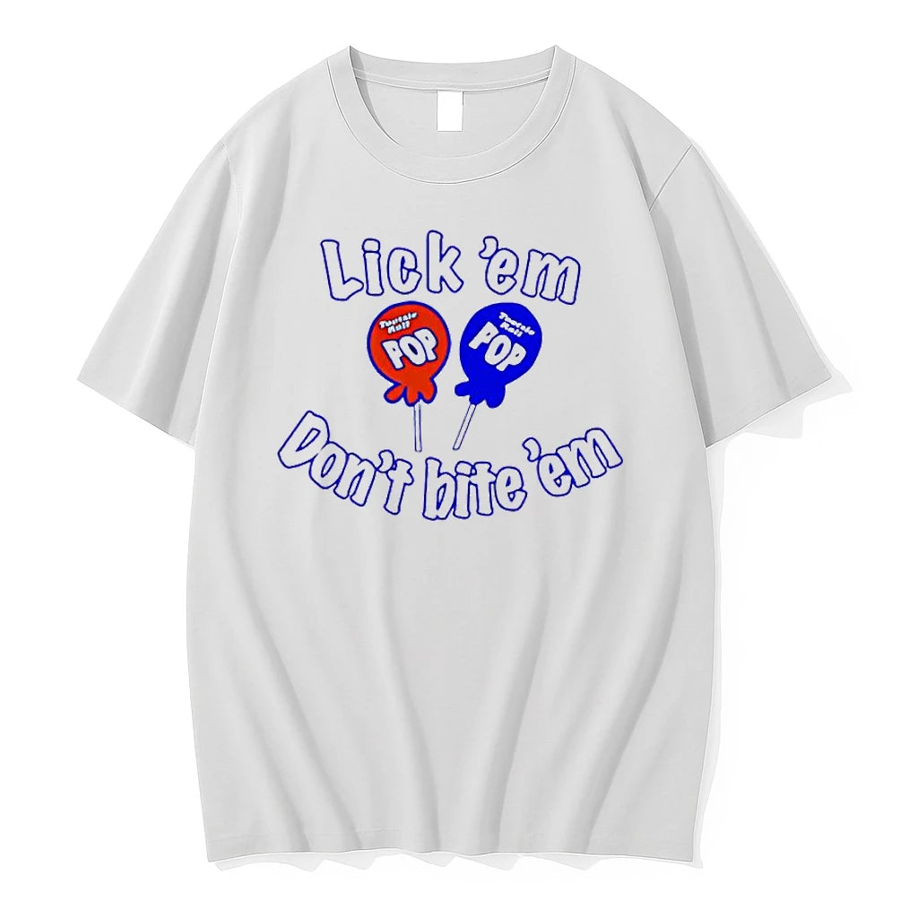 Officials Tootsie Pop Candy Lick Em Dont Bite Em Women Premium T Shirt