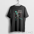 Officials Total Recall Skeleton Skull T Shirt