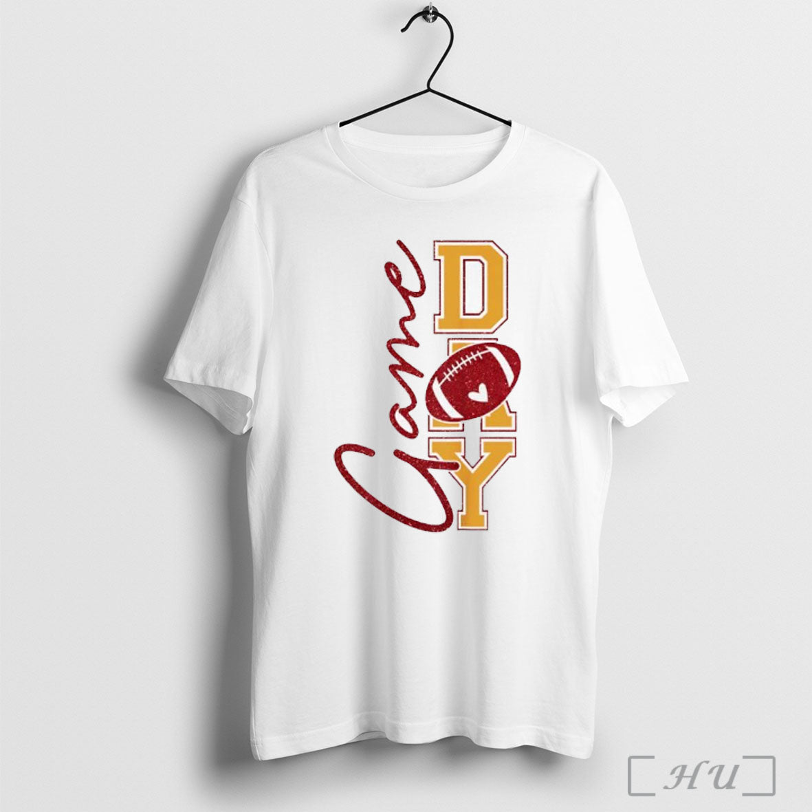 Officials Touchdown American Football Game Day Ladies T Shirt
