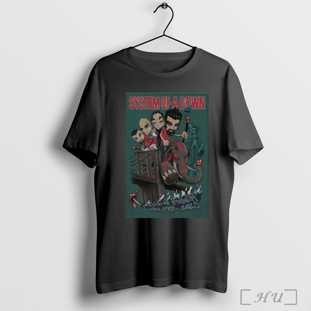 Officials Tour 2025 System Of A Down Metlife Stadium In Nyc Poster T Shirt