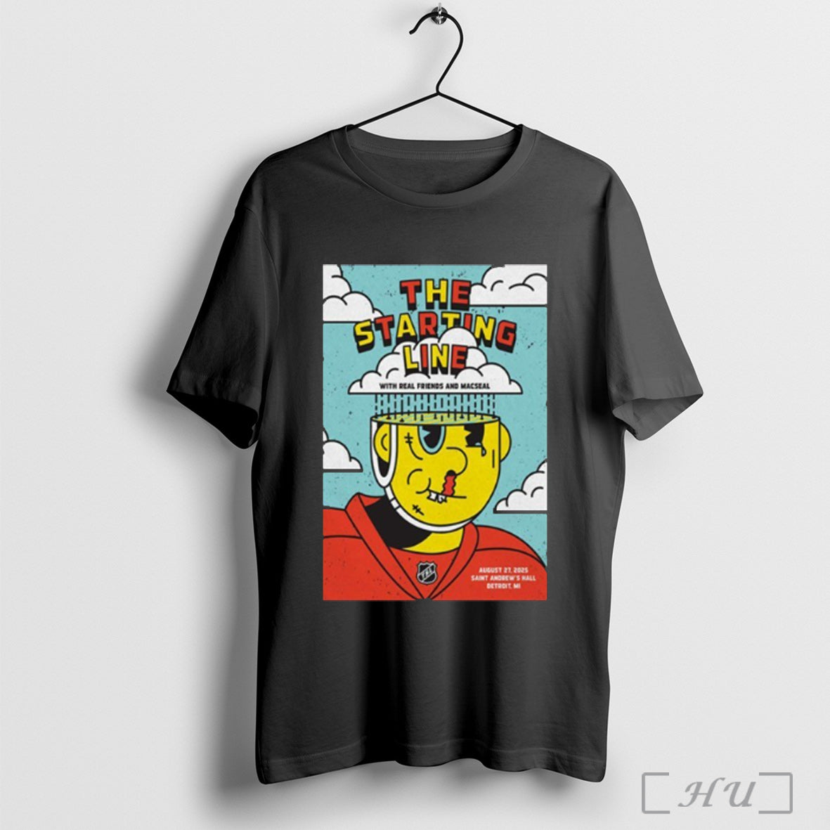 Officials Tour 2025 The Starting Line Detroit Mi Poster Shirt T Shirt