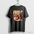 Officials Travis Kelce Wearing Free 4 Rashee Rice T Shirt