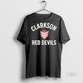 Officials Trending Clarkson Red Devils Logo Tee Shirt Sweater