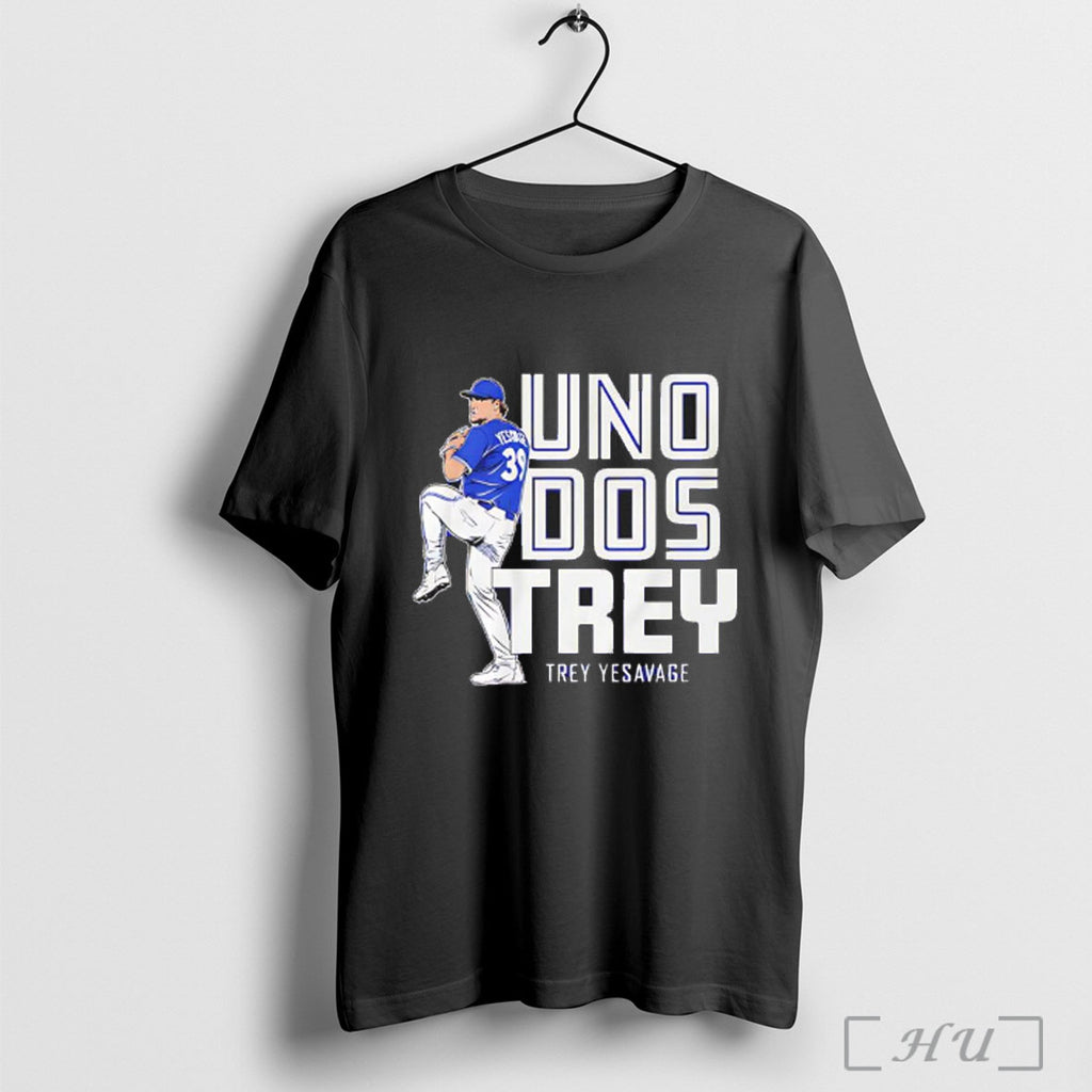 Officials Trey Yesavage Toronto Blue Jays Baseball Uno Dos Trey T Shirt