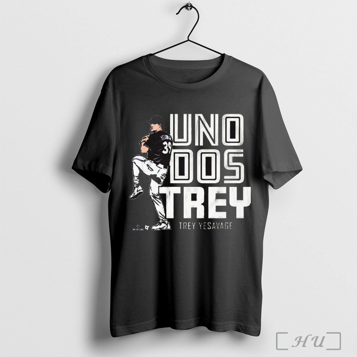 Officials Trey Yesavage Uno Dos Trey Toronto Blue Jays Mlb Baseball Painting T Shirt