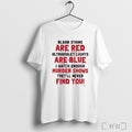 Officials True Crime Junkie Blood Stains Are Red T Shirt