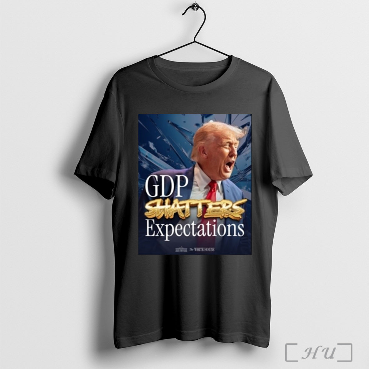 Officials Trump Gdp Shatters Expectations The White House T Shirt