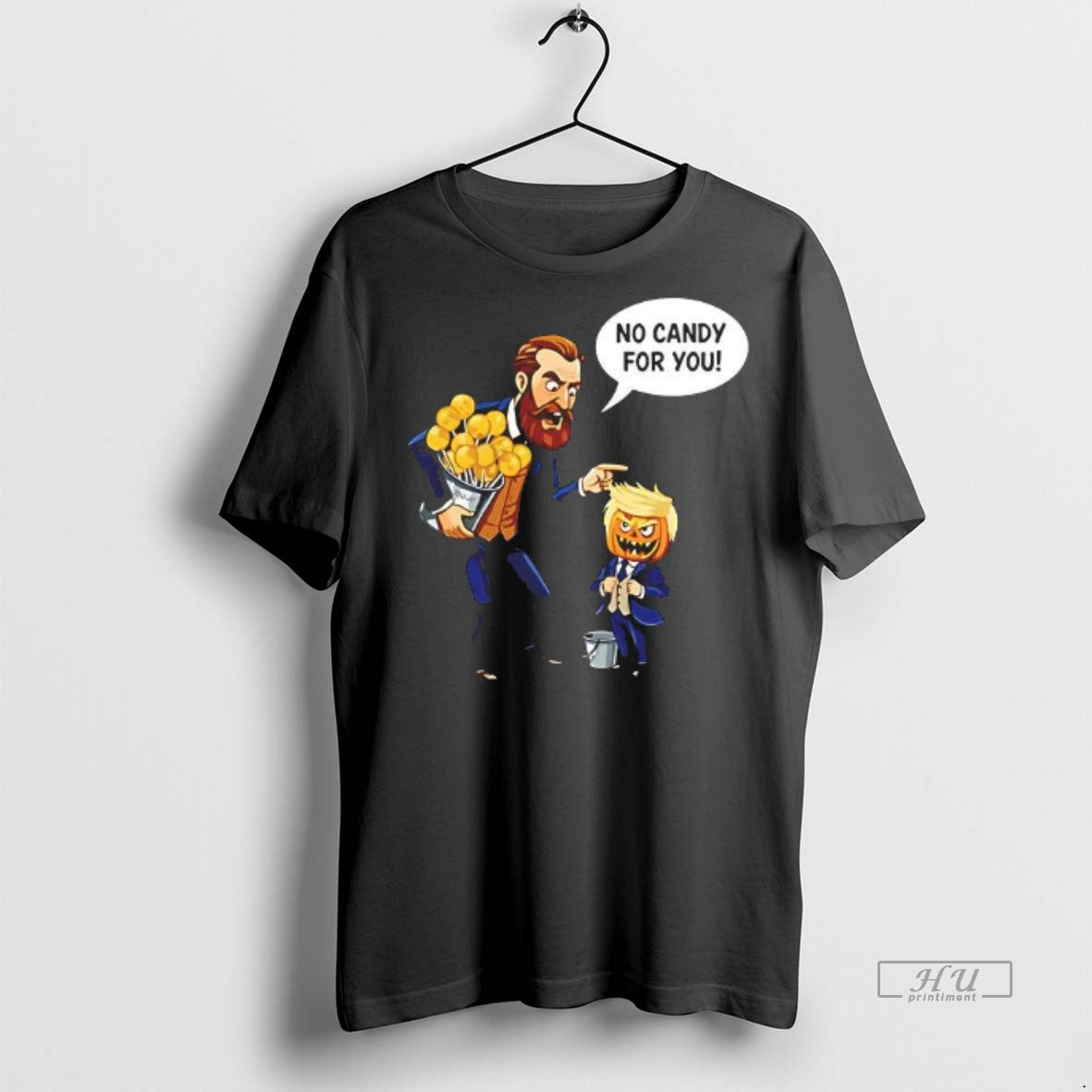 Officials Trump Nobel Peace Prize No Candy For You Trumpkin Halloween Meme Tee Shirt Sweater