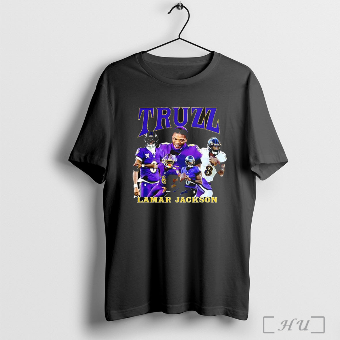Officials Truzz Lamar Jackson Baltimore Ravens T Shirt