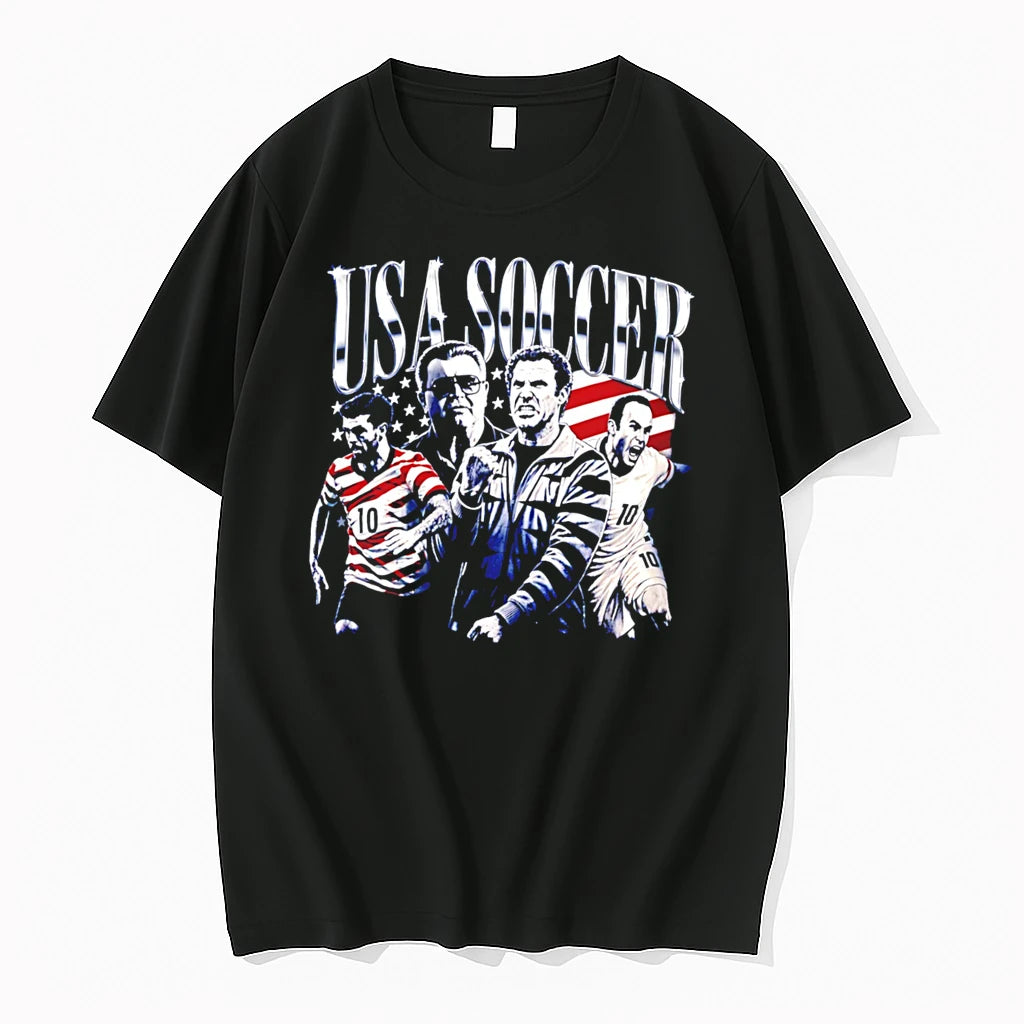 Officials Usa Soccer Player Collage Tee T Shirt Sweater
