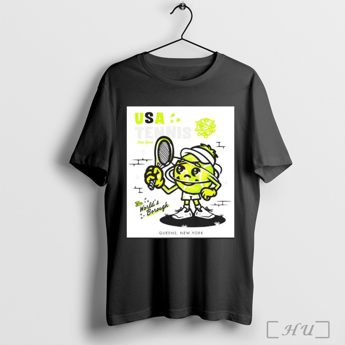 Officials Usa Tennis The Worlds Borough Game Set Match T Shirt