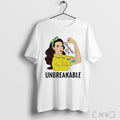 Officials Ukrainian Women Girl Unbreakable Ukraine Flag T Shirt