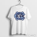 Officials Unc Tar Heels Ram Logo Carolina Blue Rameses Mascot T Shirt