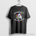 Officials Unicorn Rainbow Whimsically Dead Inside T Shirt