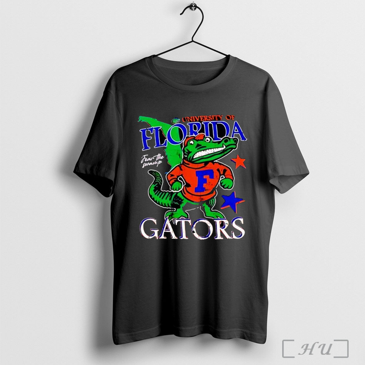 Officials University Of Florida Gators Fear The Swamp Graphic T Shirt