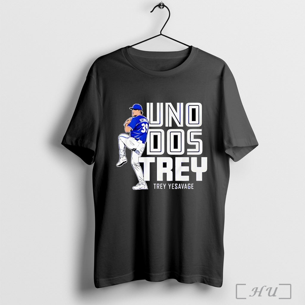 Officials Uno Dos Trey Toronto Blue Jays Trey Yesavage T Shirt