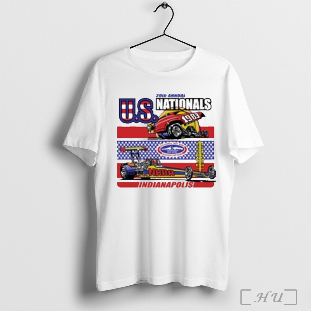 Officials Us 29th Annual Nationals Indianapolis 1983 Racing T Shirt