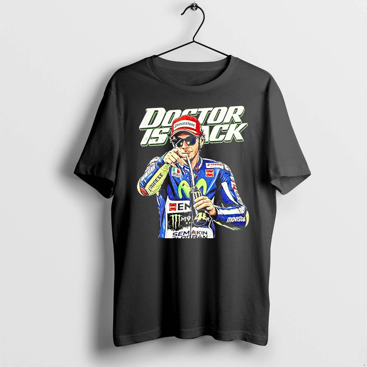 Officials Valentino Rossi The Doctor Is Back Motogp Legend T Shirt Sweater