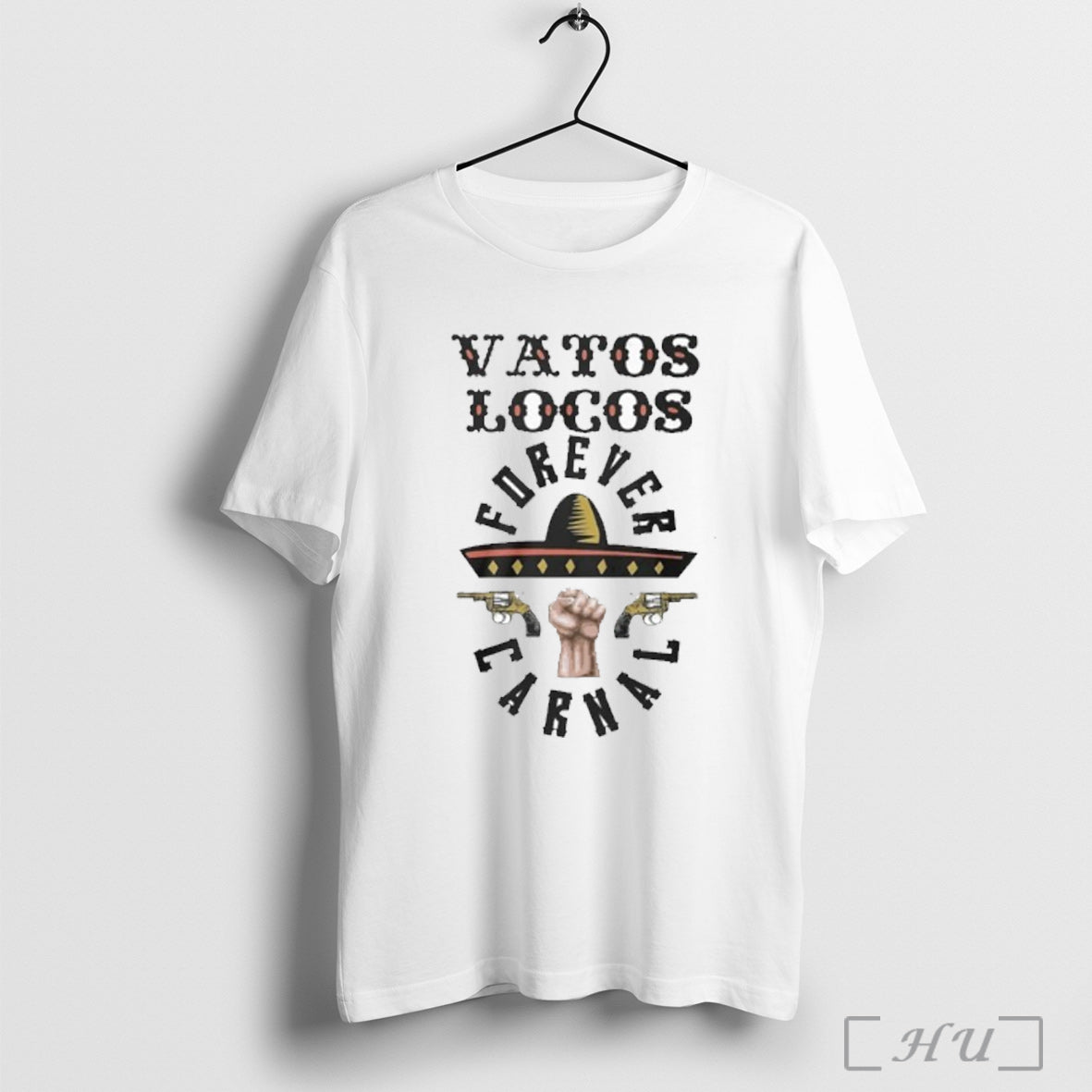 Officials Vatos Locos Forever Carnal T Shirt