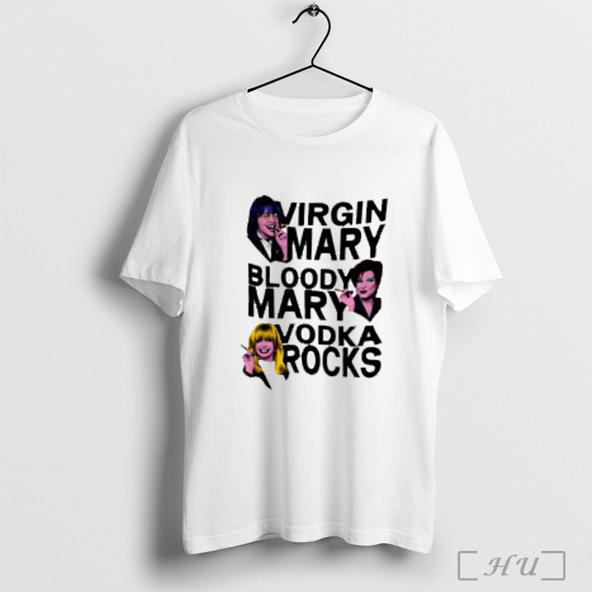 Officials Virgin Mary Bloody Mary Vodka Rocks T Shirt