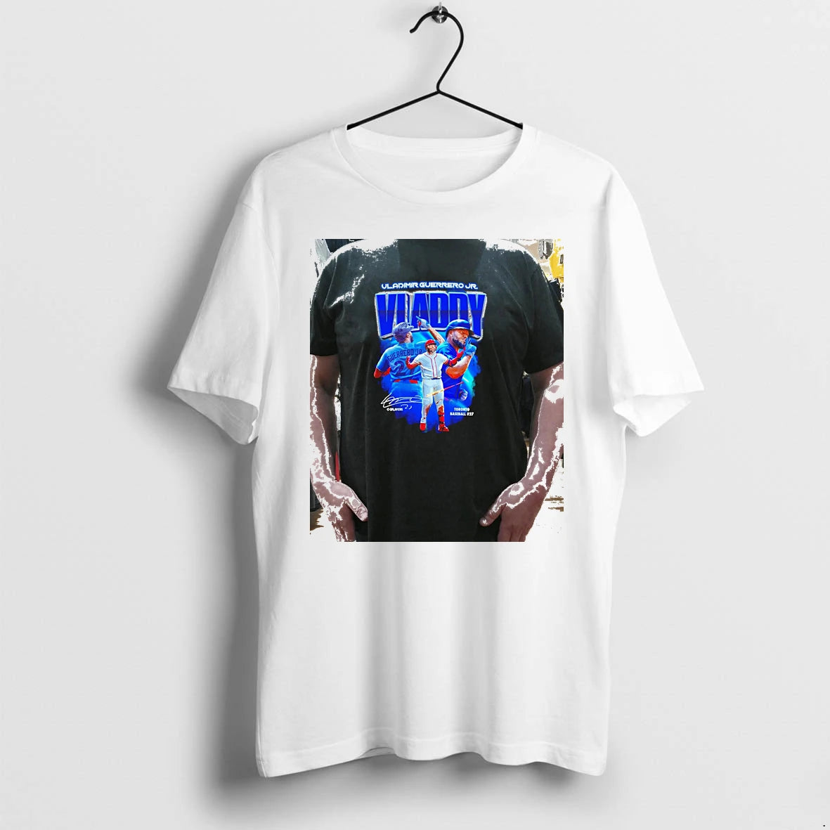 Officials Vladimir Guerrero Jr Toronto Blue Jays Mlb 2026 Signature Premium T Shirt