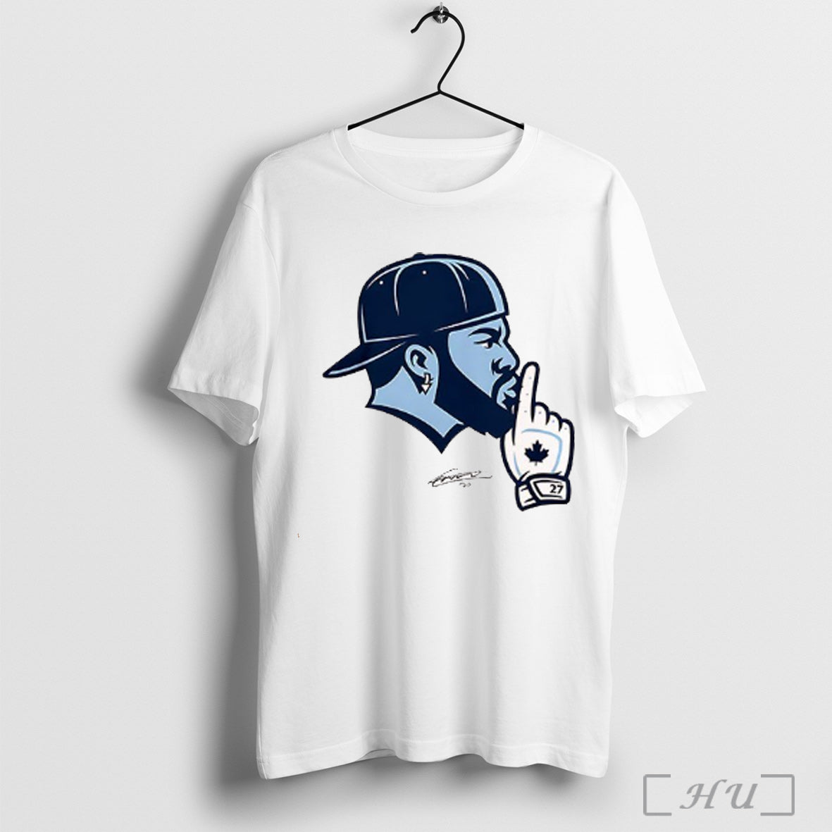 Officials Vladimir Guerrero Jr Vladdy Shush Toronto Blue Jays Mlb Signature T Shirt
