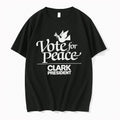 Officials Vote For Peace Clark President Premium T Shirt