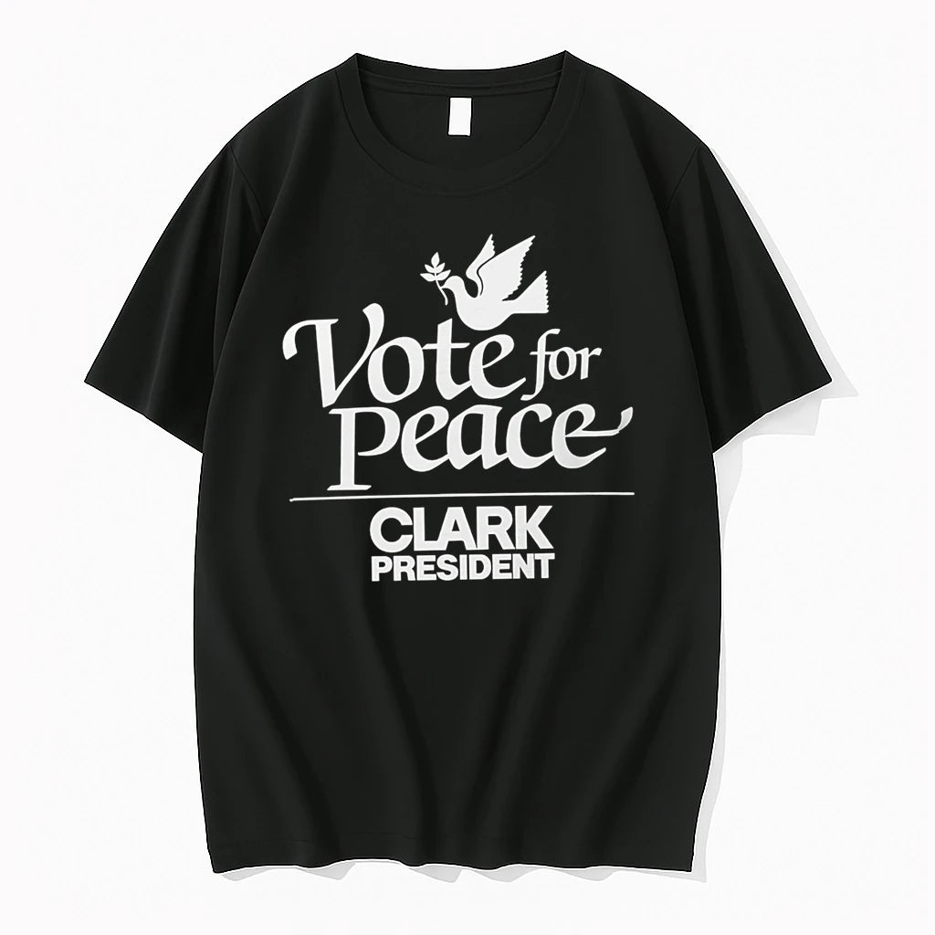 Officials Vote For Peace Clark President Premium T Shirt