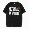 Officials Voting Is A Right Not A Privilege Tee T Shirt Sweater