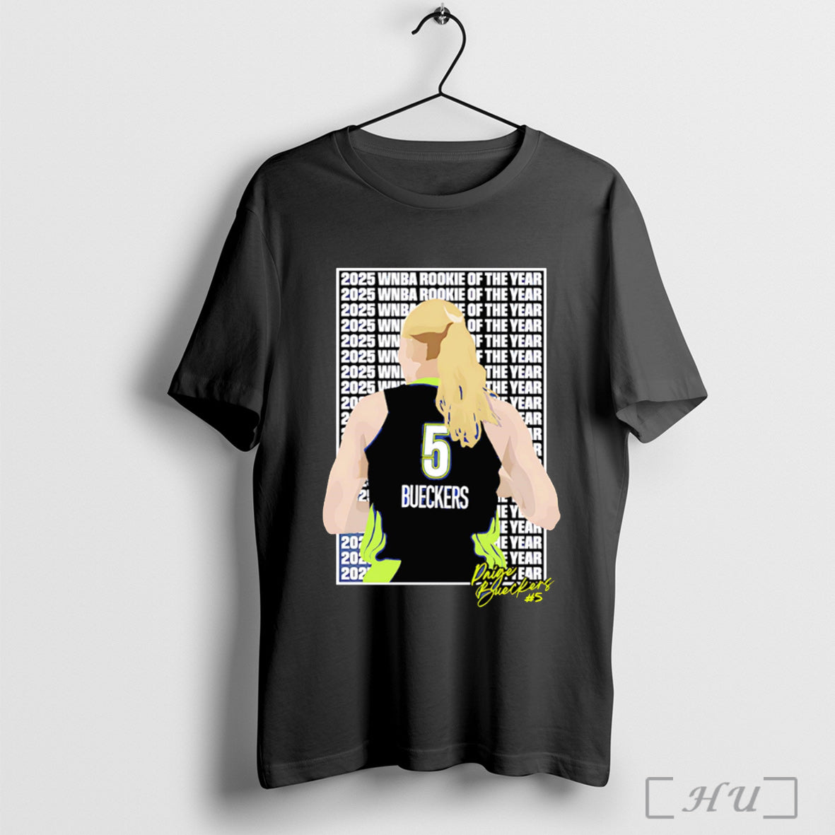 Officials Wnba Rookie Of The Year Paige Bueckers T Shirt